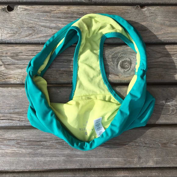 ⭐️ Host Pick⭐️ Athleta Green Layered Swim Bikini Bottoms - Picture 5 of 5